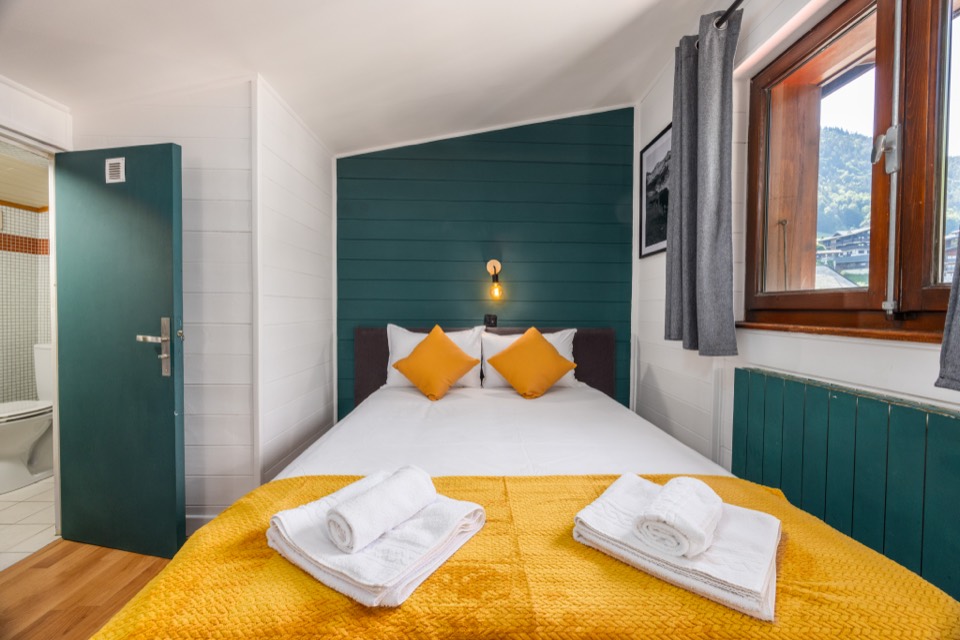 Double room at Les Rhodos